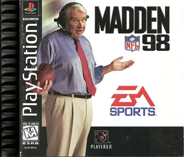 Madden NFL 98 (US) box cover front